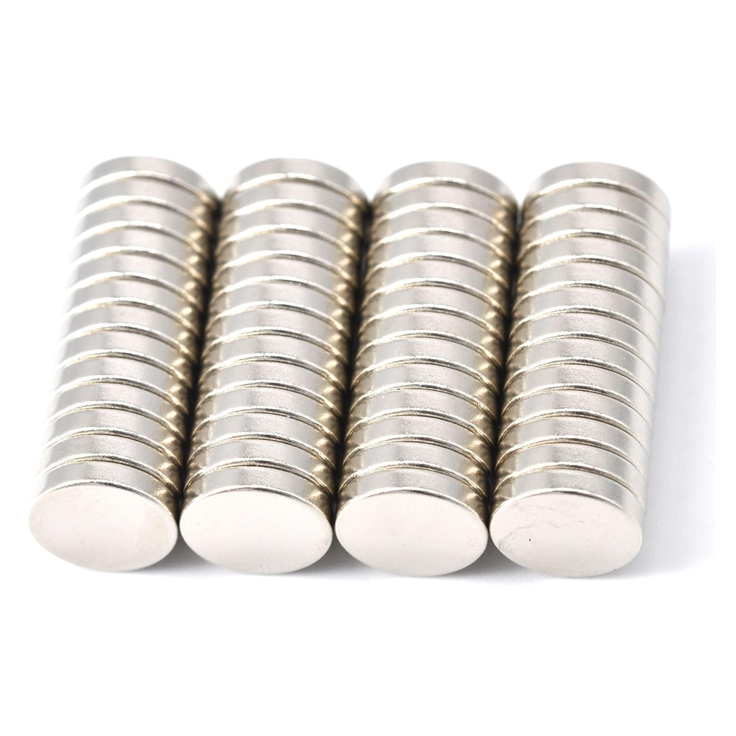 Magnetpro Confezione da 52 dischi magnetici 10 x 2 mm, magneti molto potenti per lavagne magnetiche, lavagne bianche, lavagne, bacheche, frigoriferi