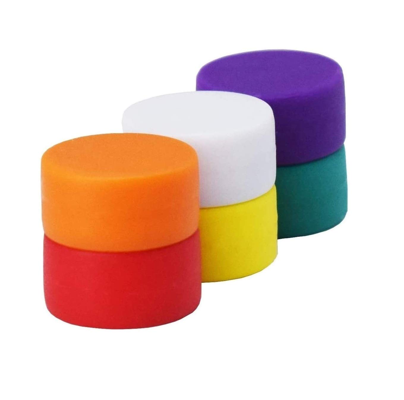 Magneti Magnetpro impermeabili e antiruggine diametro 13 mm con strato protettivo, 6 colori, super magneti particolarmente adatti per piastre magnetiche in vetro