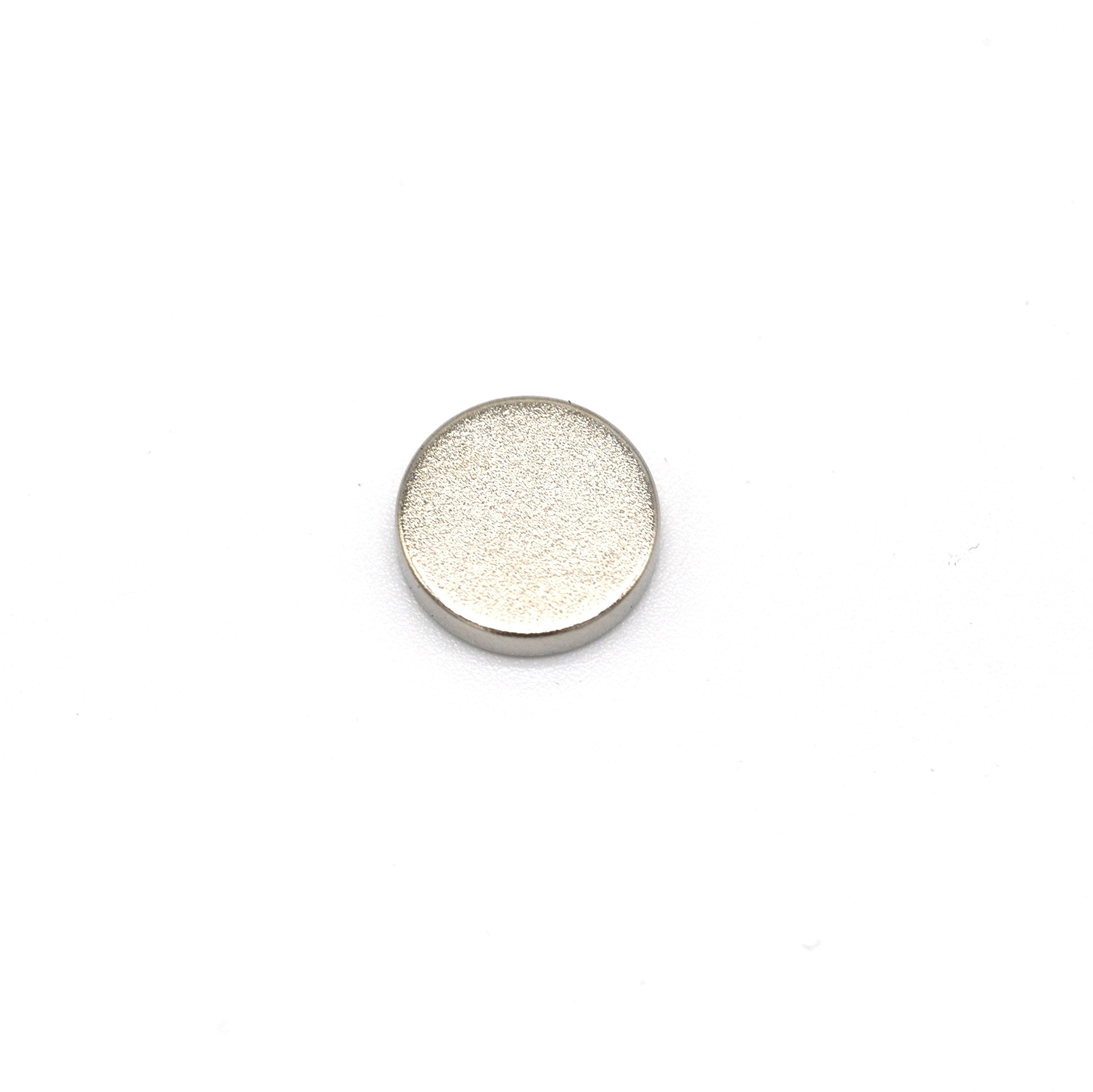 Magnetpro Confezione da 52 dischi magnetici 8 x 3 mm, magneti molto potenti per lavagne magnetiche, lavagne bianche, lavagne, bacheche, frigoriferi