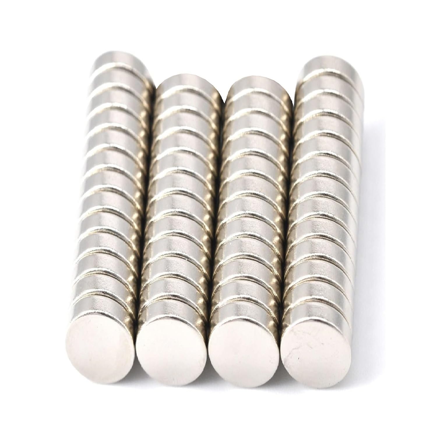 100 Stück Neodym Magnete 10x2mm Mini Magnete Extrem Stark ca. 2 Kilo Haftstärke