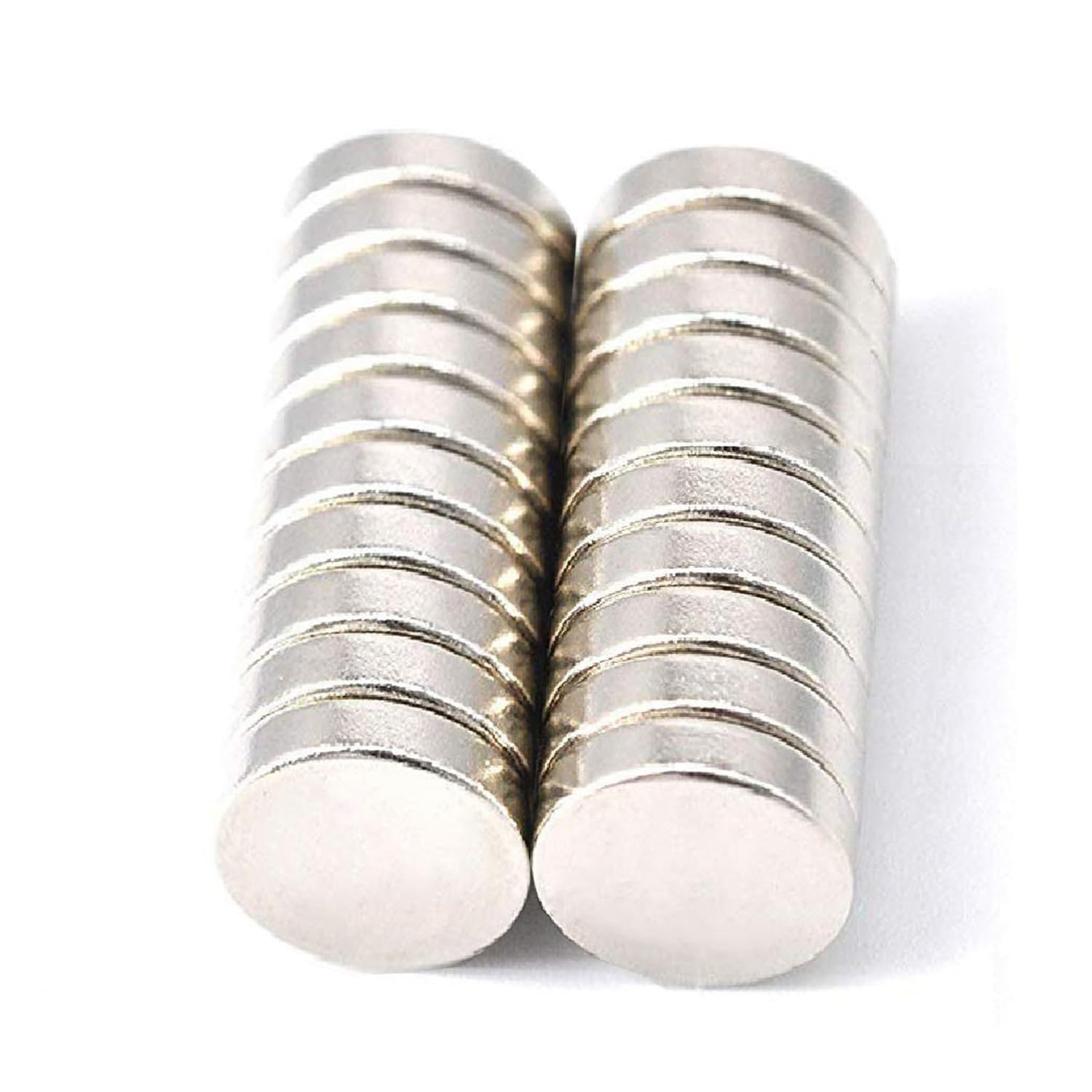 100 Stück Neodym Magnete 10x2mm Mini Magnete Extrem Stark ca. 2 Kilo Haftstärke