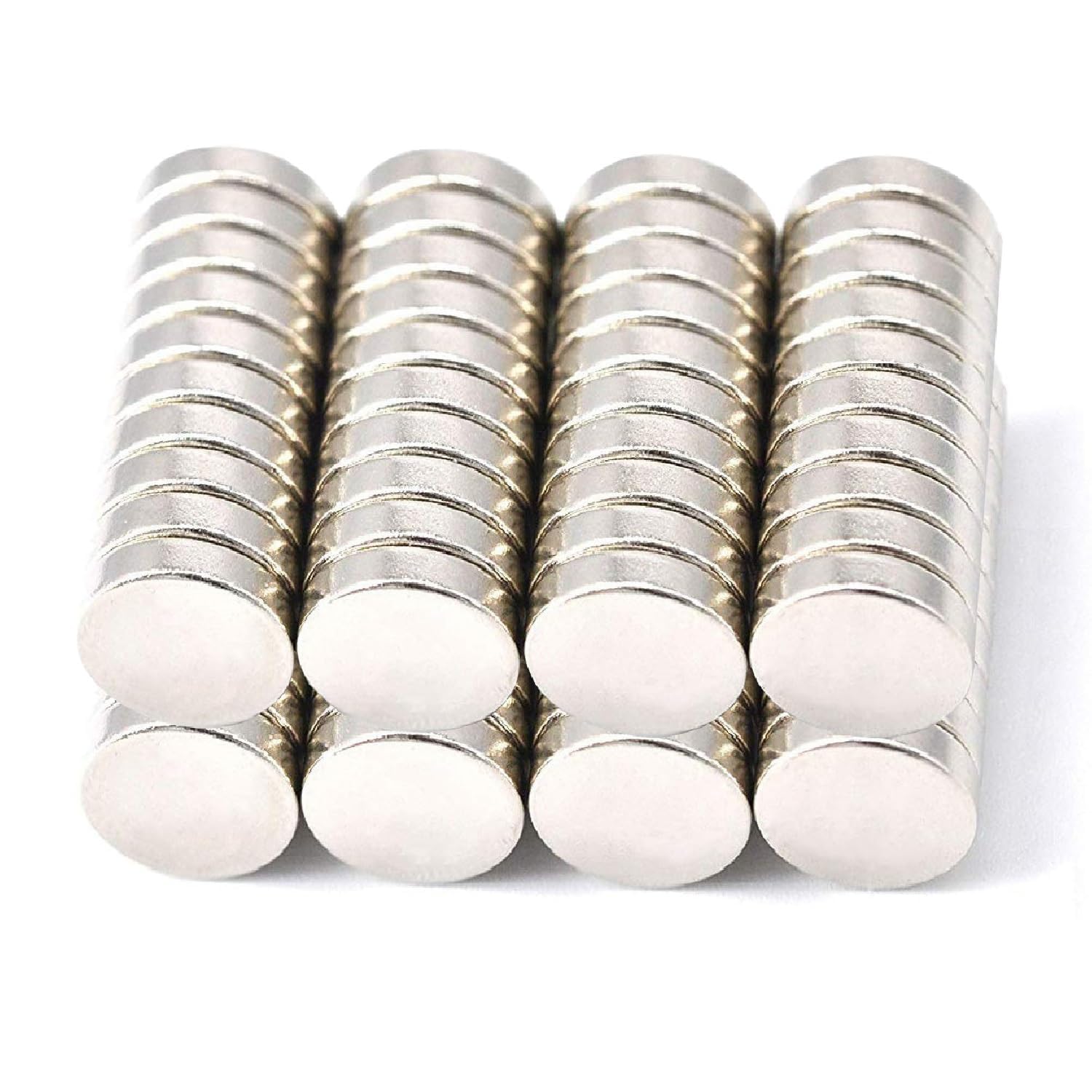 100 Stück Neodym Magnete 10x2mm Mini Magnete Extrem Stark ca. 2 Kilo Haftstärke