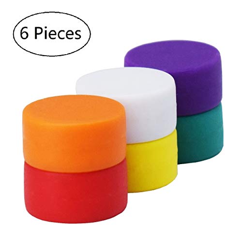 Magnetpro aimants puissants en néodyme avec une couche protectrice, 6 couleurs, super aimants pour bureau, mini réfrigérateur, tableau blanc, tableau mémo en verre magnétique